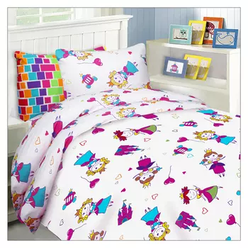 постельное белье детское MONA LIZA Kids Принцессы бязь 1 нав.40х60см, арт.521016