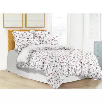 постельное белье евро ЭКОДОМ персик 2 нав.70х70см, арт.с2054шв 9461-1