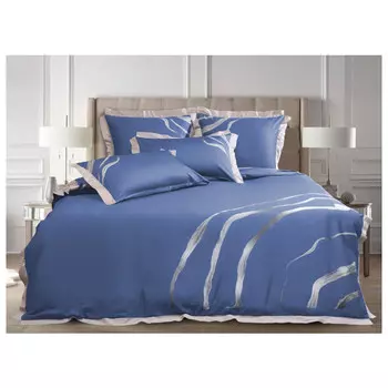 постельное белье евро MONA LIZA Flash infinity сатин 4 нав.50х70 и 70х70см, арт.5861/24