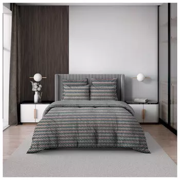 постельное белье евро ВОЛШЕБНАЯ НОЧЬ Marsel ранфорс 2 нав.50х70см, арт.799497