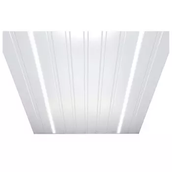 потолок реечный MR.TEKTUM Classic 84R 1500х1000мм светящ.модуль белый свет