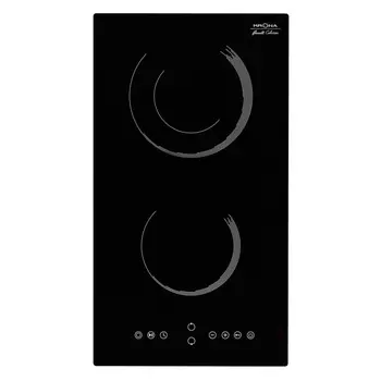 поверхность электрическая KRONA ORSA30BL 2конф.стеклокер.черн.