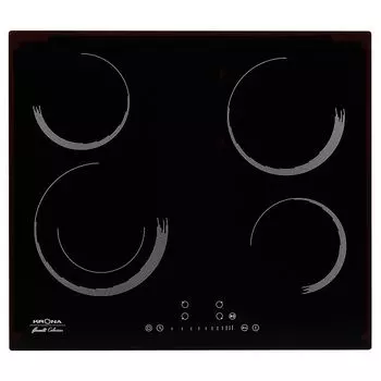 поверхность электрическая KRONA Orsa 60 черная 60х52х5,4см 4 конфорки