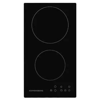 поверхность электрическая KUPPERSBERG ECO 302 30 см 2 конфорки черный