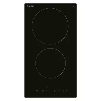 поверхность электрическая LEX EVH 320A BL 2 конфорки черный
