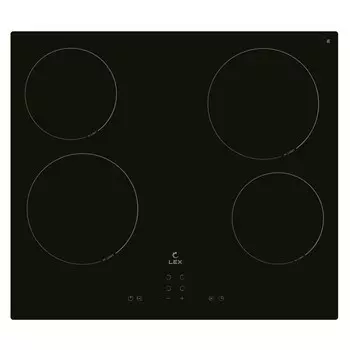 поверхность электрическая LEX EVH 640A BL 4 конфорки черный