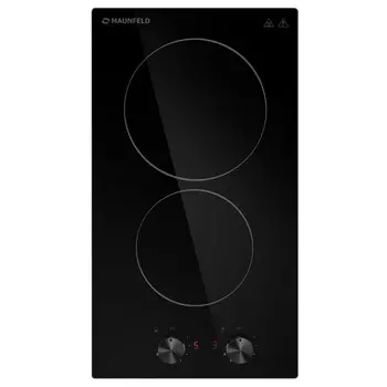 поверхность электрическая MAUNFELD CVCE292MBK2 2 конфорки черная