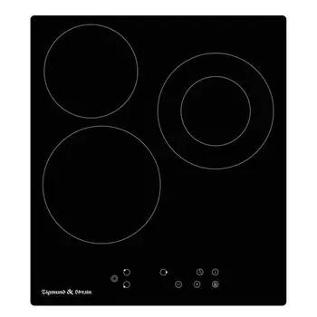поверхность электрическая ZIGMUND&SHTAIN CN 37.4 B 45 см 3 конф. черный