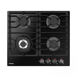 поверхность газ на стекле HANSA BHKS611301 4конф. чугун черн.