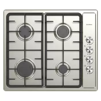 поверхность газовая DARINA 1T1 BGM 341 11 X 4 конфорки чугун металл