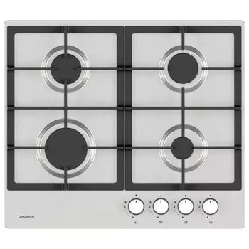 поверхность газовая DARINA 1T3 BGM341 11X3 4 конфорки чугун металл