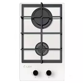 поверхность газовая LEX GVG321WH 2 конфорки