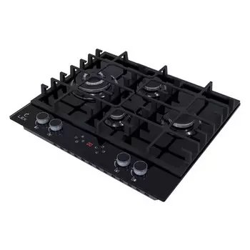 поверхность газовая LEX GVG 646T BBL 4 конфорки чугун черный