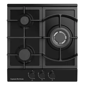 поверхность газовая ZIGMUND&SHTAIN G 14.4 B 3 конф. чугун черный