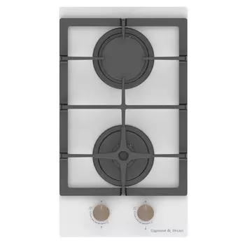 поверхность газовая ZIGMUND&SHTAIN M 26.3 W 2 конф. чегун белая