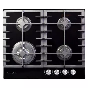 поверхность газовая ZIGMUND&SHTAIN MN 197.61B 4 конф. чугун черный