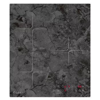 поверхность индукционная LEX EVI 430 F Ds 45см 3 конфорки мрамор