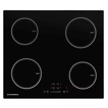 поверхность индукционная MAUNFELD AVI594FBK 4 конфорки черный