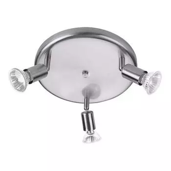поворотный светильник Powerlight 3025/3K-2SCH, 3 х GU10 x 50 Вт, серебристый