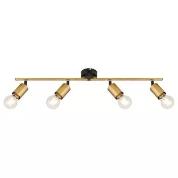 поворотный светильник Rivoli Jordana 7038-704 4 х Е27 х 40 Вт, бронза