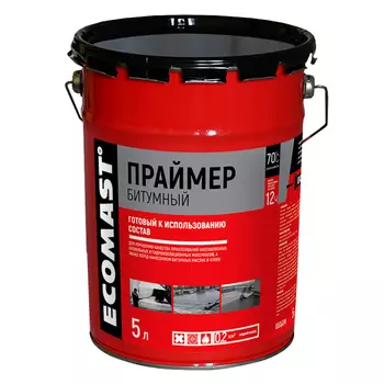 праймер ECOMAST битумный 5л, арт.ЭК000133171