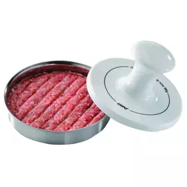 пресс для гамбургеров GEFU 12см нерж.сталь, фарфор