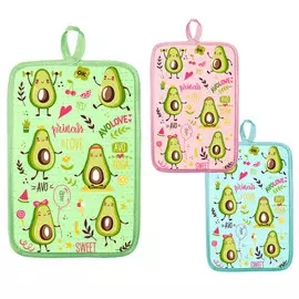 прихватка кухонная Авокадо 14х22см в ассортименте (разные цвета), арт. 020-Авокадо