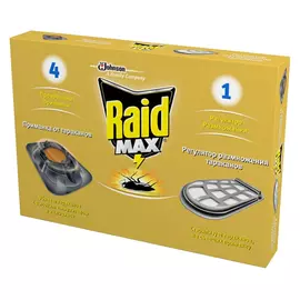 приманка от тараканов RAID Max + регулятор размножения (4+1)