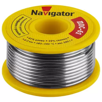 припой NAVIGATOR 2,0мм 100г