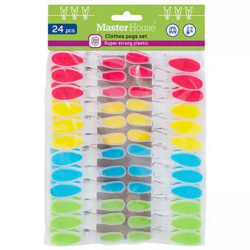 прищепки MASTER HOUSE Колибри 24шт