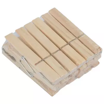 прищепки РЫЖИЙ КОТ 12шт дерево