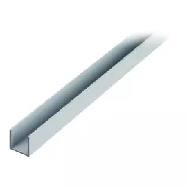 профиль алюминиевый П-обр белый 10x10x10x1х2000мм