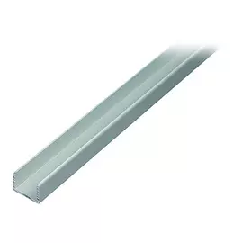 профиль алюминиевый П-образный 8,9x10x1,5х2000мм серебро