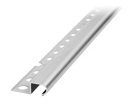 профиль для плитки ЛУКА алюм. ступень 10х2700мм серебро