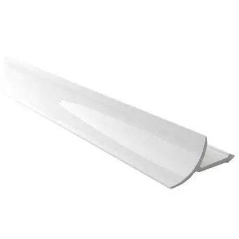 профиль для плитки ЛУКА алюминиевый внутренний универсальный 2700х10мм белый глянец