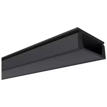 профиль для светодиодной ленты APEYRON накладной п-образный 15,2х6х2000мм чёрный