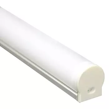 профиль для светодиодной ленты накладной 2000х14,8х18,1мм серебристый