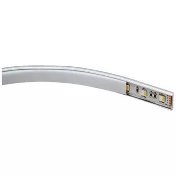 профиль для светодиодной ленты накладной DE FRAN для LED лент 3528/5050 15х6,4х2000мм белый