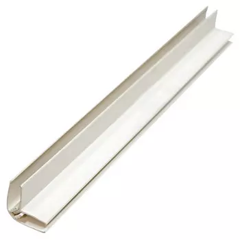 профиль угловой разборный ПВХ 5х3000 мм