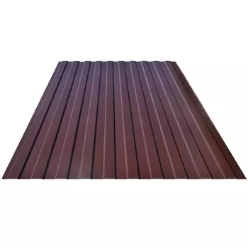 профнастил С-8 2000х1200х0,33мм коричневый