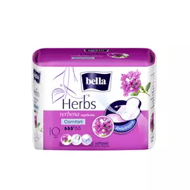 прокладки BELLA Herbs verbena komfort softiplait 10