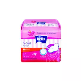 прокладки BELLA Nova Comfort Soft, 10 шт