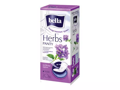 прокладки BELLA Panty Herbs Verbena ежедневные 20шт