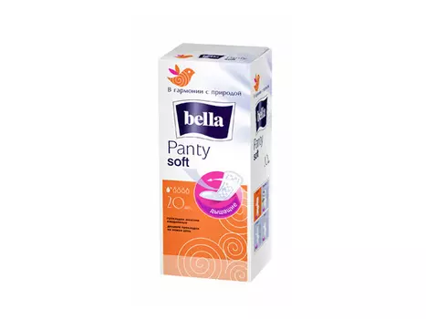 прокладки BELLA Panty Soft ежедневные 20шт