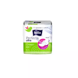 прокладки BELLA Perfecta ultra green silky drai 10шт