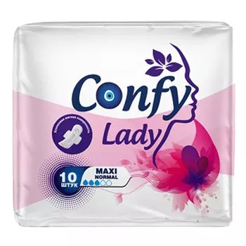 прокладки CONFY LADY Maxi Normal 10шт.