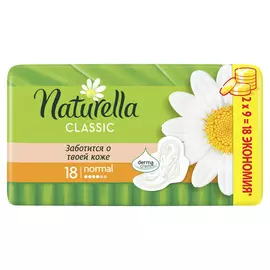 прокладки NATURELLA Classic Normal Duo 18шт