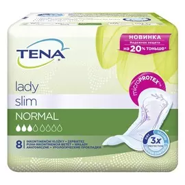 прокладки TENA Lady Слим Нормал урологические 8шт