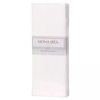 простыня MONA LIZA Classic 150х215см сатин белая, арт.505022/01