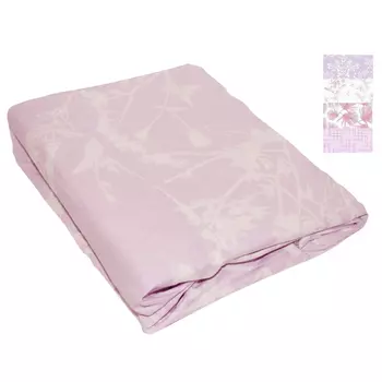 простыня на резинке COTTONIKA 160х200см бязь в ассортименте /разные рисунки/ розовая